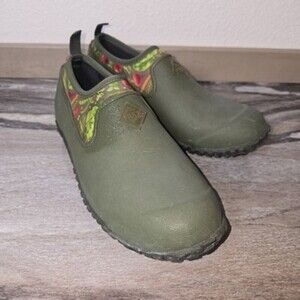 Muck Boot Company Muckster Low Garden Shoes Women’s 7 Green Slip-On Outdoor